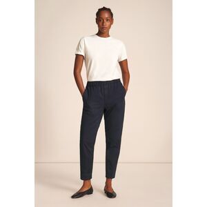 COS Black Tapered Cotton Pull Up Pants Trousers   Women's Size 34R